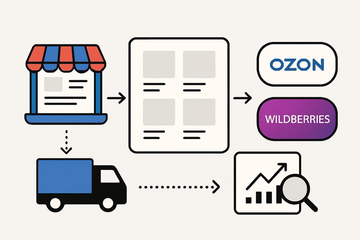 Как собрать единый каталог для Ozon, Wildberries и собственного интернет-магазина