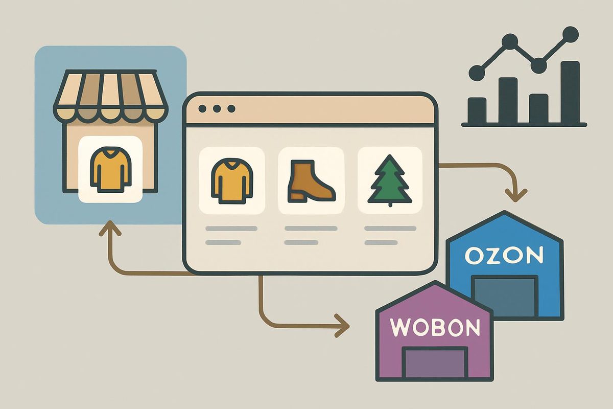Как распределить сезонный ассортимент между Ozon, Wildberries и своим интернет-магазином